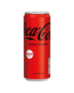 Coca-Cola Zero - plech, 24x 0,33 l