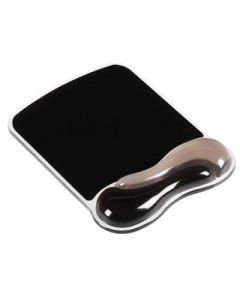 Kensington podložka pod myš Duo Gel Mouse Pad - černo-šedá
