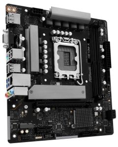 ASRock H810M-X / Intel H810 / LGA1851 / 2x DDR5 / M.2 / VGA / HDMI / DP / mATX