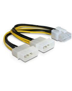 Delock Power Adapter pro PCI Express karty z 2x 5,25" na 8-pin