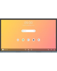 BENQ dotykový panel 65" RE6504/ UHD 4K/8GB I 128GB /provoz 18/7/ HDMI/DP/ USB-C/LAN/ Android 14/40 dotykových bodů