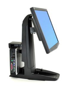 ERGOTRON Neo-Flex® All-In-One SC Lift Stand, Secure Clamp, držák LCD + PC/herní konzole
