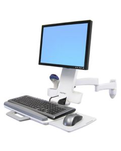 ERGOTRON 200 Series Combo Arm bílý, nástěnný držák LCD, klávesnice+ myš