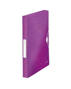 Box na spisy Leitz WOW, 250 listů, purpurový