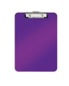 Psací podložka s klipem Leitz WOW, A4, purpurová
