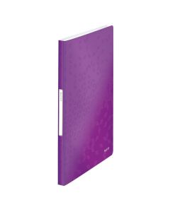 Katal. kniha WOW,A4, 40 kapes, purpurová
