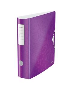 Pákový pořadač Leitz WOW 180° - A4, 8,2, purpurový