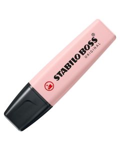 Zvýrazňovač STABILO BOSS Wildflower, pudr. růžový