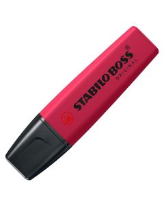Zvýrazňovač STABILO BOSS Wildflower, vínový