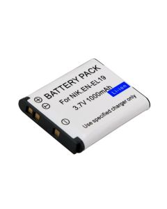 TRX baterie Nikon/ 1000 mAh/ pro Coolpix S32/ S100/ S2500/ S2550/ S2600/ S2700/ S2750/ S3100/ S3200/ S3300/ neoriginální