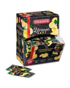 Citronová šťáva Teekanne v sáčku, 100x 4 ml