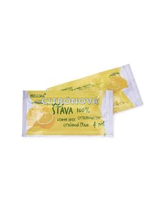 Citronová šťáva Hellma v sáčku,100x 4 ml