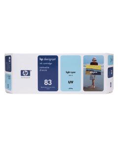 HP 83 světle azurová inkoustová kazeta DesignJet UV, 680 ml