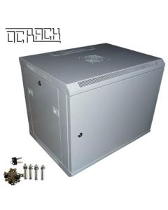 OCRACK 19" OCC-12U-4P rozvaděč nástěnný 12U/450mm plechové dveře