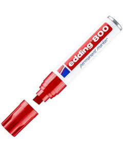 Permanentní popisovač Edding 800, červený