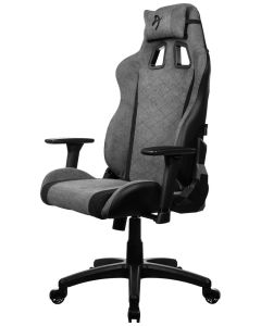 AROZZI herní židle AVANTI Soft Fabric Ash/ látkový povrch/ šedá