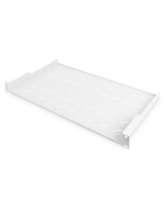 Digitus 19" 1U pevná police pro stojany od hloubky 400 mm 45x483x250 mm, do 15 kg, šedá (RAL 7035)
