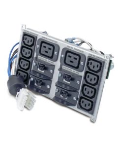 APC Symmetra RM 220-240V Backplate Kit w/(8) IEC320 C13 & (2) IEC320 C19