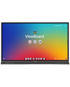 ViewSonic Flat Touch Display IFP8653/ 86"/ UHD/450nits, 1200:1, 8G RAM/128GB/HDMI/VGA/USB-C /RJ45 x2, RS232 x1, Grey