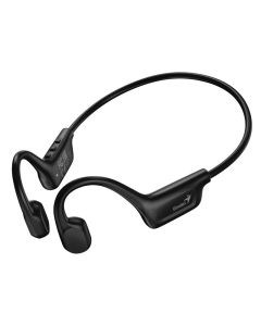 GENIUS bezdrátový headset HS-955BT/ sportovní/ přenos po kosti/ IPX7/ černý/ BT/ USB-C nabíjení