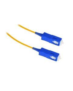 XtendLan FO patch SC-SC 3m 9/125, simplex, ultraflexibilní G.657.A1, LS0H, průměr 2mm, krátký vývod