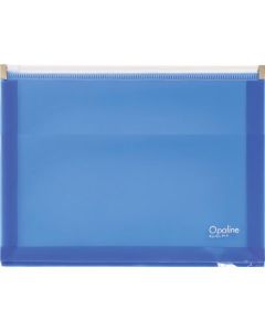 Zipové obálky Opaline A4,180 mic, 5 ks, modré