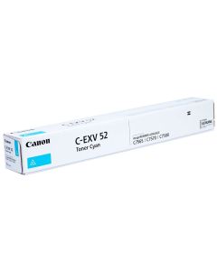 Canon originální  TONER CEXV52 CYAN iR-ADV C75xx/C77xx  66 500 stran A4 (5%)