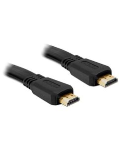 Delock HDMI 1.4 kabel A/A samec/samec, plochý, délka 3 metry