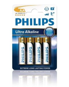 Philips baterie AA ExtremeLife+, alkalická - 4ks