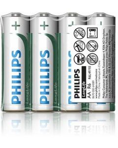 Philips baterie AA LongLife zinkochloridová - 4ks