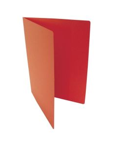 Papírové desky bez chl. HIT Office,A4,červ.,20ks