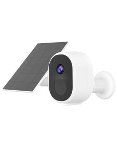 IMMAX NEO LITE SMART Security venkovní solární kamera BARREL, Wi-Fi 2,4GHz, 4MP, PIR, TUYA