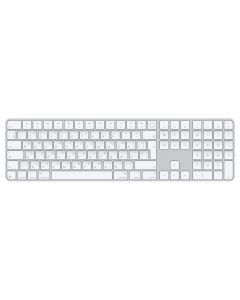 Apple Magic Keyboard Numeric Touch ID/Bezdrátová Bluetooth/UA layout/Bílá