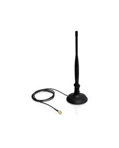 DeLock WLAN anténa SMA s magnetickým stojánkem a ohebným kloubem 4 dBi