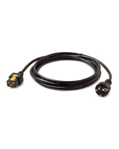 APC Power Cord, Locking C19 to CEE/7 Schuko, 3.0 m