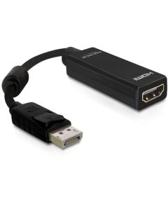 Delock Displayport 20pin samec > HDMI 19 pinový samice, délka 12,5 cm