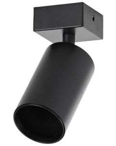 IMMAX PUNTO-1 stropní, nástěnné, bodové svítidlo, černé, pro zdroj typu GU10