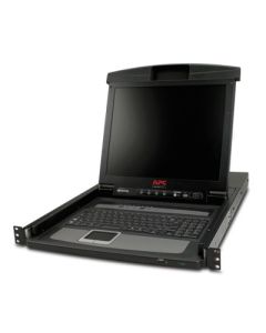 APC 17" Rack LCD Console with Integrated 8 Port Analog KVM Switch