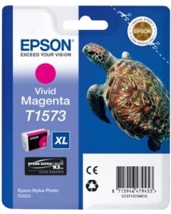 EPSON cartridge T1573 vivid magenta (želva)