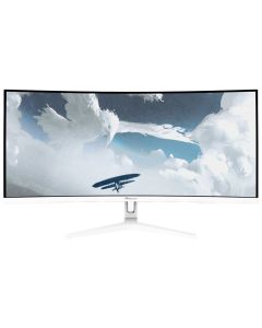 AROZZI NOVA herní monitor 34" 34T2K165 White/ LED/ 3440x1440/ 165Hz/ VA/ 4000:1/ 1ms/ 2xHDMI/ 2xDP/ bílý