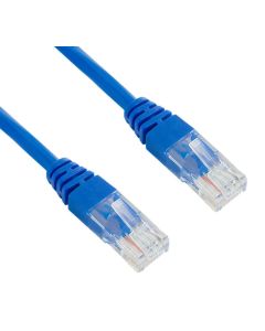 XtendLan Patch kabel Cat5e UTP 0,3m - modrý