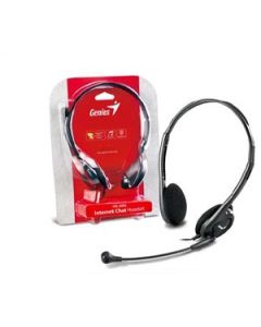 Genius headset - HS-200C, sluchátka s mikrofonem, 2x 3,5mm jack