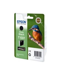 EPSON cartridge T1591 photo black (ledňáček)