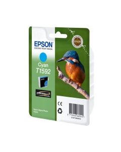 EPSON cartridge T1592 cyan (ledňáček)