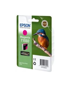 EPSON cartridge T1593 magenta (ledňáček)