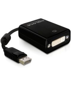 Delock adaptér DisplayPort (samec) na DVI 24+5 (samice), černý