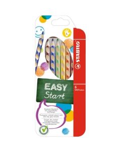 Pastelky Stabilo EASYcolors, pro leváky, 6 barev