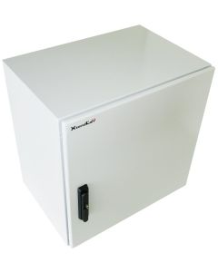 XtendLan Venkovní rozvaděč pro 19", 12U, hloubka 420mm, IP55, 3-bodový zámek, šedý