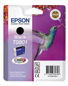 EPSON cartridge T0801 black (kolibřík)