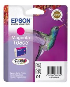 EPSON cartridge T0803 magenta (kolibřík)